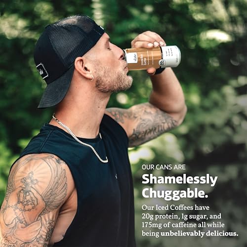 Dark Chocolate High Protein Milk Shake, Lactose Free, 11 fl oz, 12 Cans G796