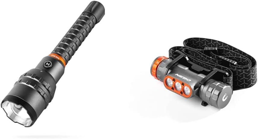 USB Rechargeable Flashlight and Headlamp J367