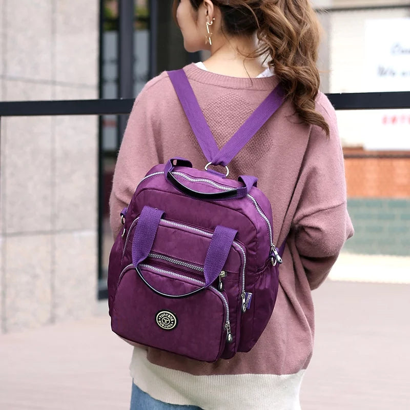 Lightweight Nylon Totes Water Resistant Crossbody Shoulder Bag L331819