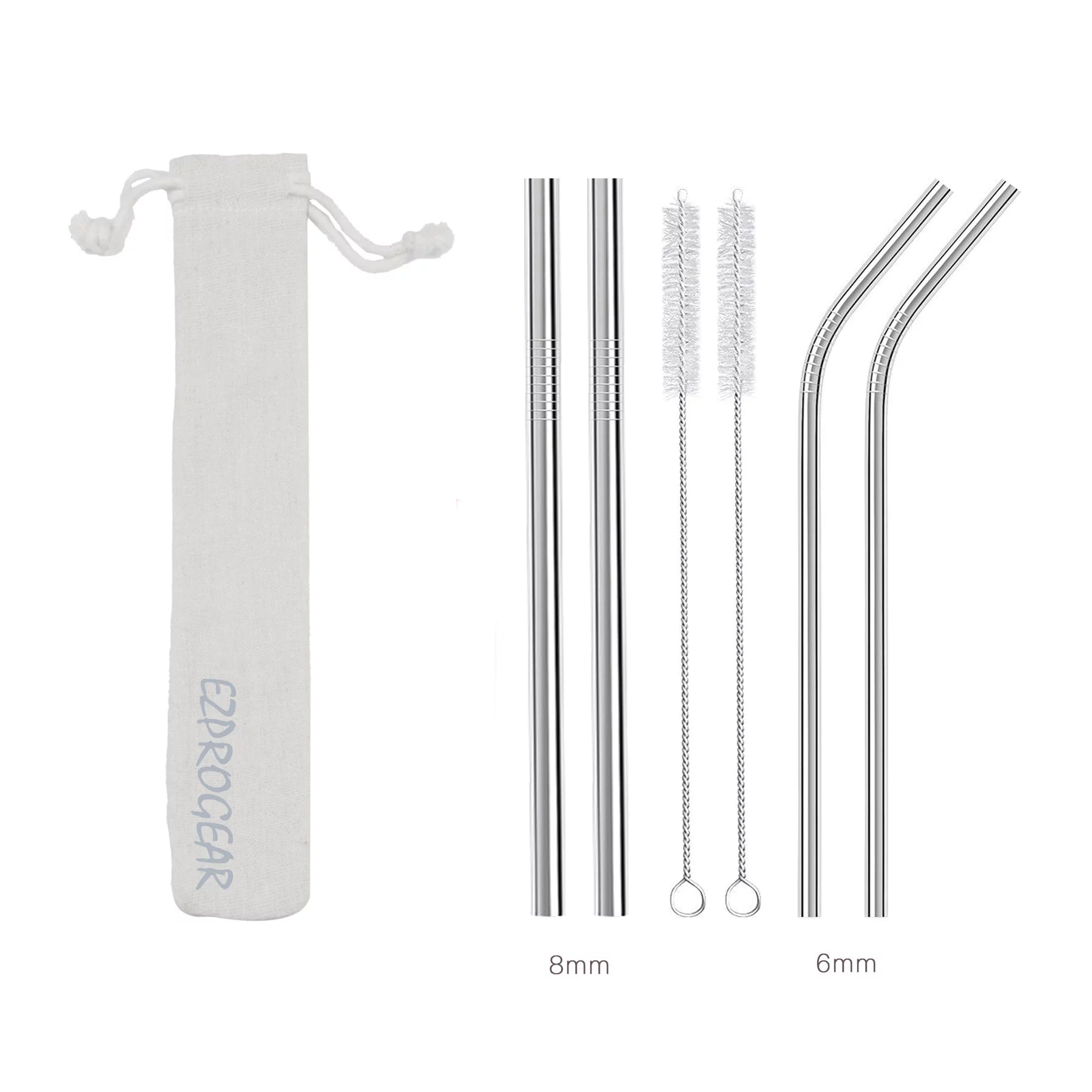 40 oz 2 Pack Stainless Steel Double Wall Vacuum Insulated Tumbler with Handle and Straws J408027