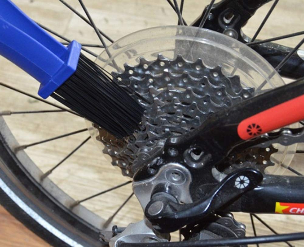 2 Pcs Bike Chain Cleaner Washer Chain Cleaning Brush Tool K499578
