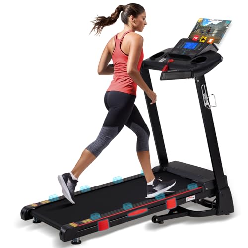 15% Auto Incline Treadmill, 10 MPH Speed, 3.0 HP, 18" Wider Belt E689462