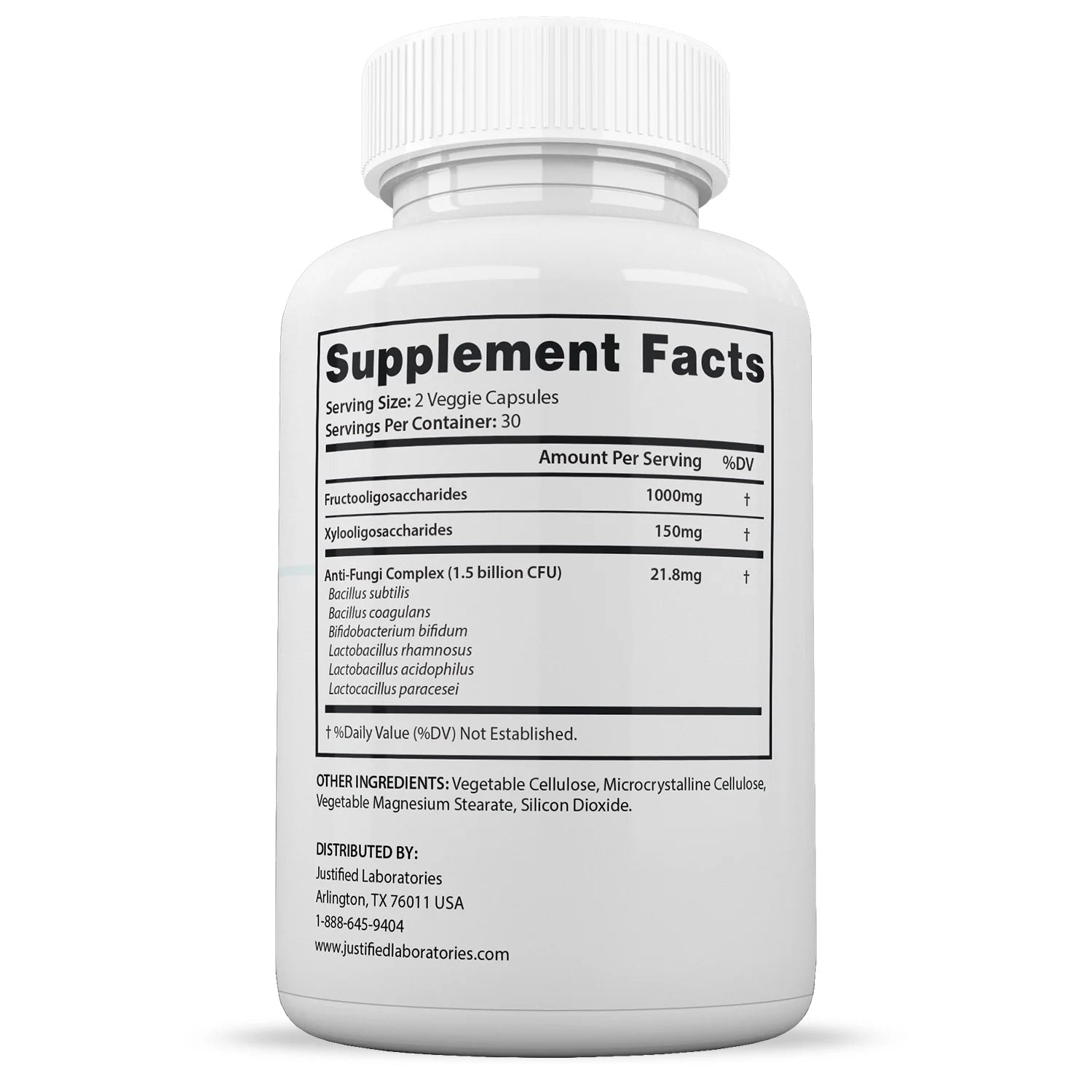 1.5 Billion CFU Probiotic Oral Support 60 Capsules Q97806