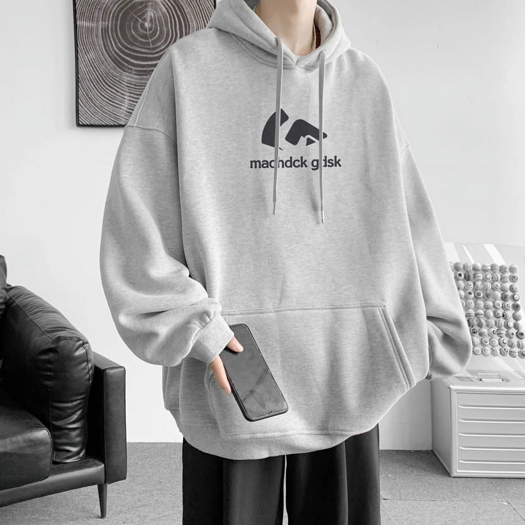 Black Hooded Sweatshirt U2864