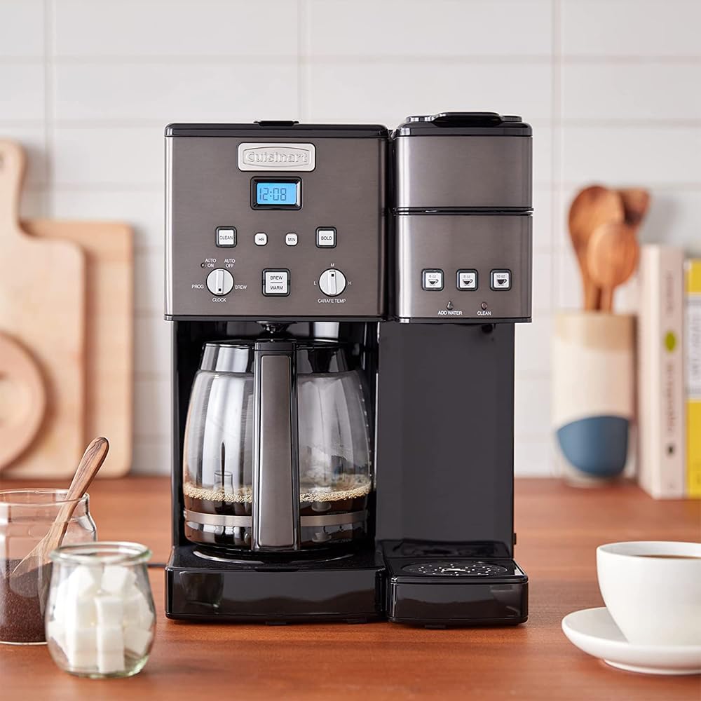 12 Cup Coffee Maker Black/Stainless Steel M312567