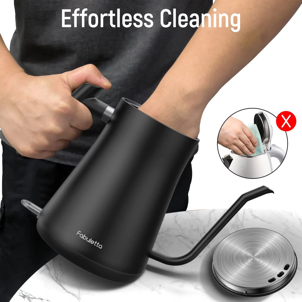 1L 1500W Stainless Steel Gooseneck Electric Kettle N952107