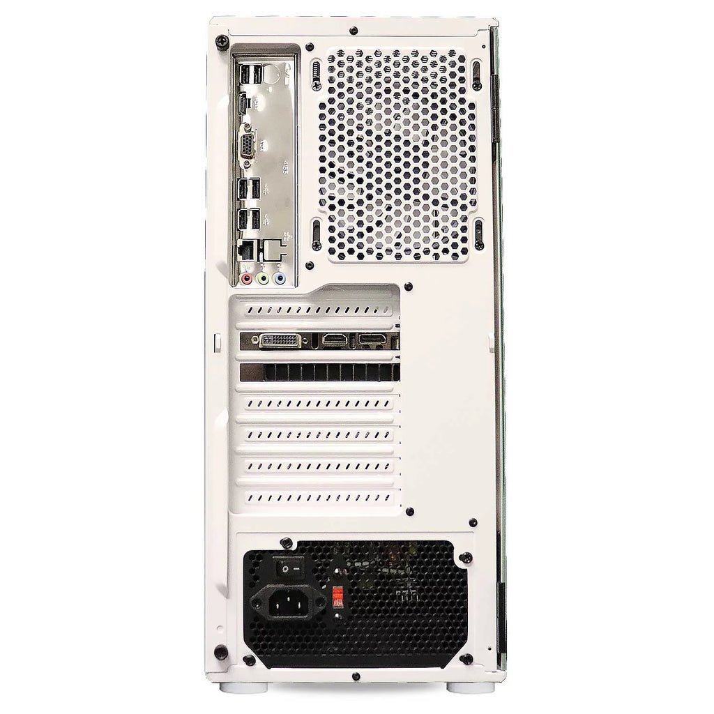White Gaming PC with Intel Core i5, GTX 750 Ti 2GB, 16GB RAM, 1TB HDD U7422