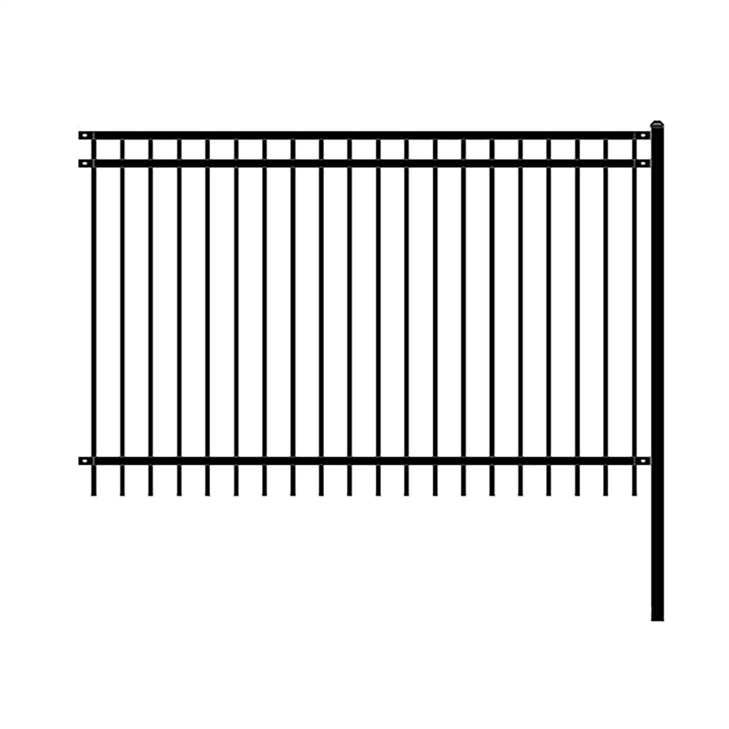 8 ft. Steel Fence Panel J684613