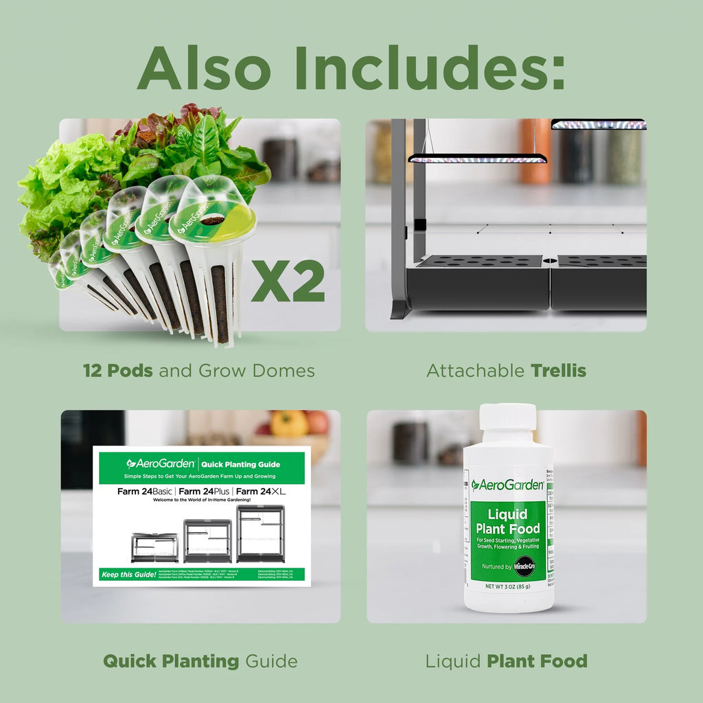 Black Farm 24Plus with Salad Bar Seed Pod Kit N67991