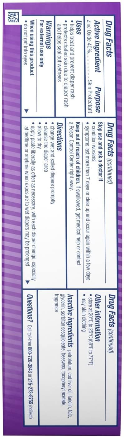4 oz Diaper Rash Paste (Pack of 3) R782040