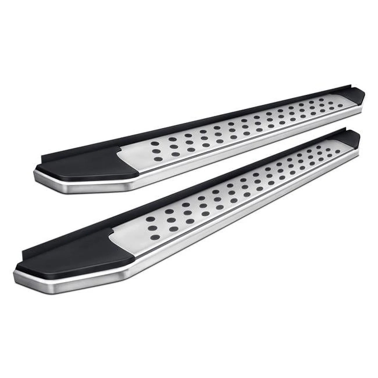 Black Running Boards with Dotted Pattern Y661