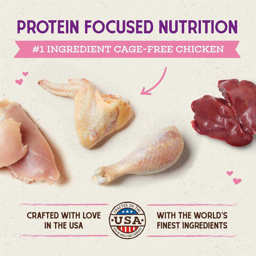 Raw Coated Cage-Free Chicken Kitten Dry Cat Food U55204