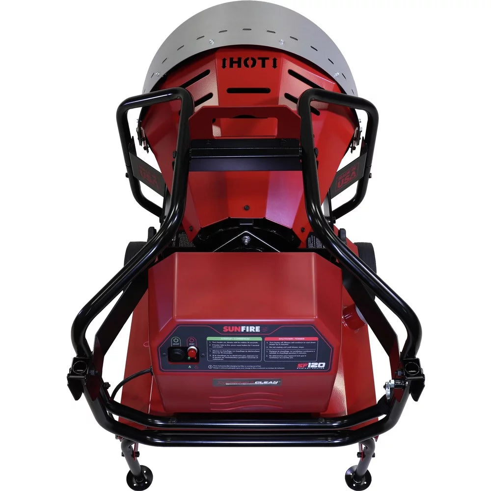 120,000 BTU Diesel/Kerosene Radiant Heater H574774