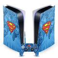 Superman DC Comics Vinyl Decal Cover Compatible with PS5 Disc Console & DualSense U16374