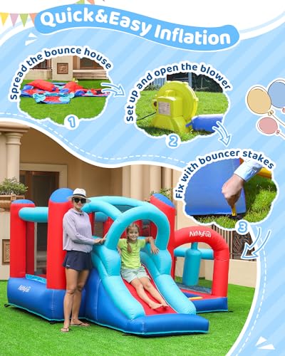 Bounce House with Slide S43831