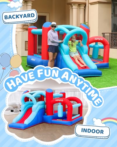 Bounce House with Slide S43831
