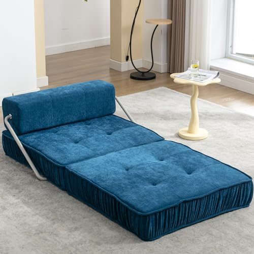 Gray Folding Sofa Bed with Removable Back Cushion I1940