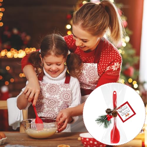 30 Sets Christmas Silicone Spatula Set Q347