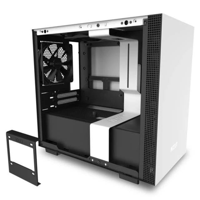 Mini-ITX PC Gaming Case with Tempered Glass Side Panel Q893923