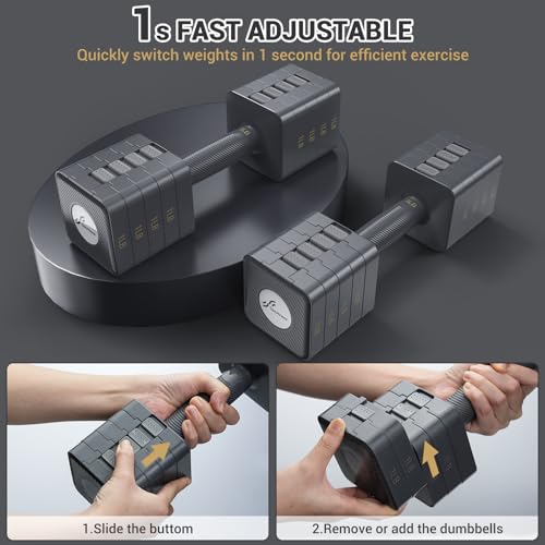 Adjustable 10 LB Dumbbells Set of 2 M2981