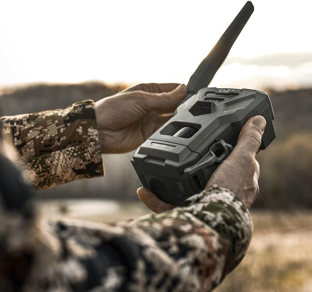 36MP Cellular Trail Camera with Sound, GPS, LTE, 100' Flash Range + LIT-22 Batteries + Straps S350145