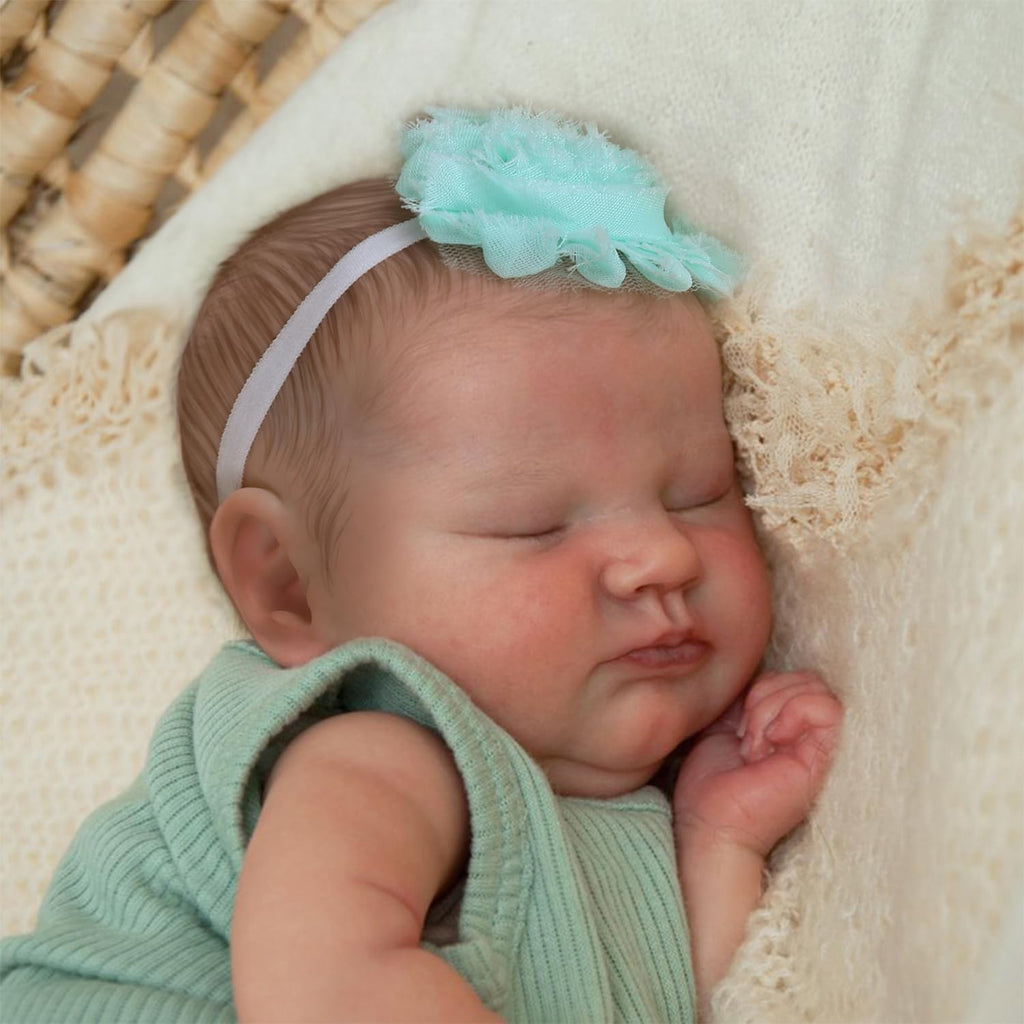 18-Inch Soft Weighted Cloth Baby Doll P7245