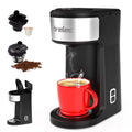 Mini Coffee Machine with Self-Cleaning Function and 8-14 oz Brew Size A2378