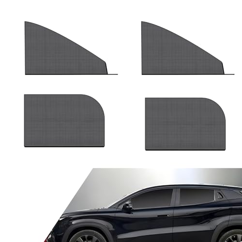 4 PCS Car Side Window Sunshade Net T376444