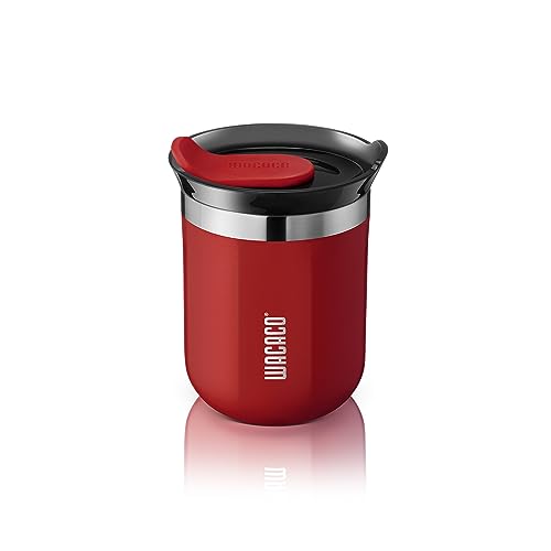 Carmine Red Double-wall Stainless Steel Vacuum Insulated Coffee Mug K58042