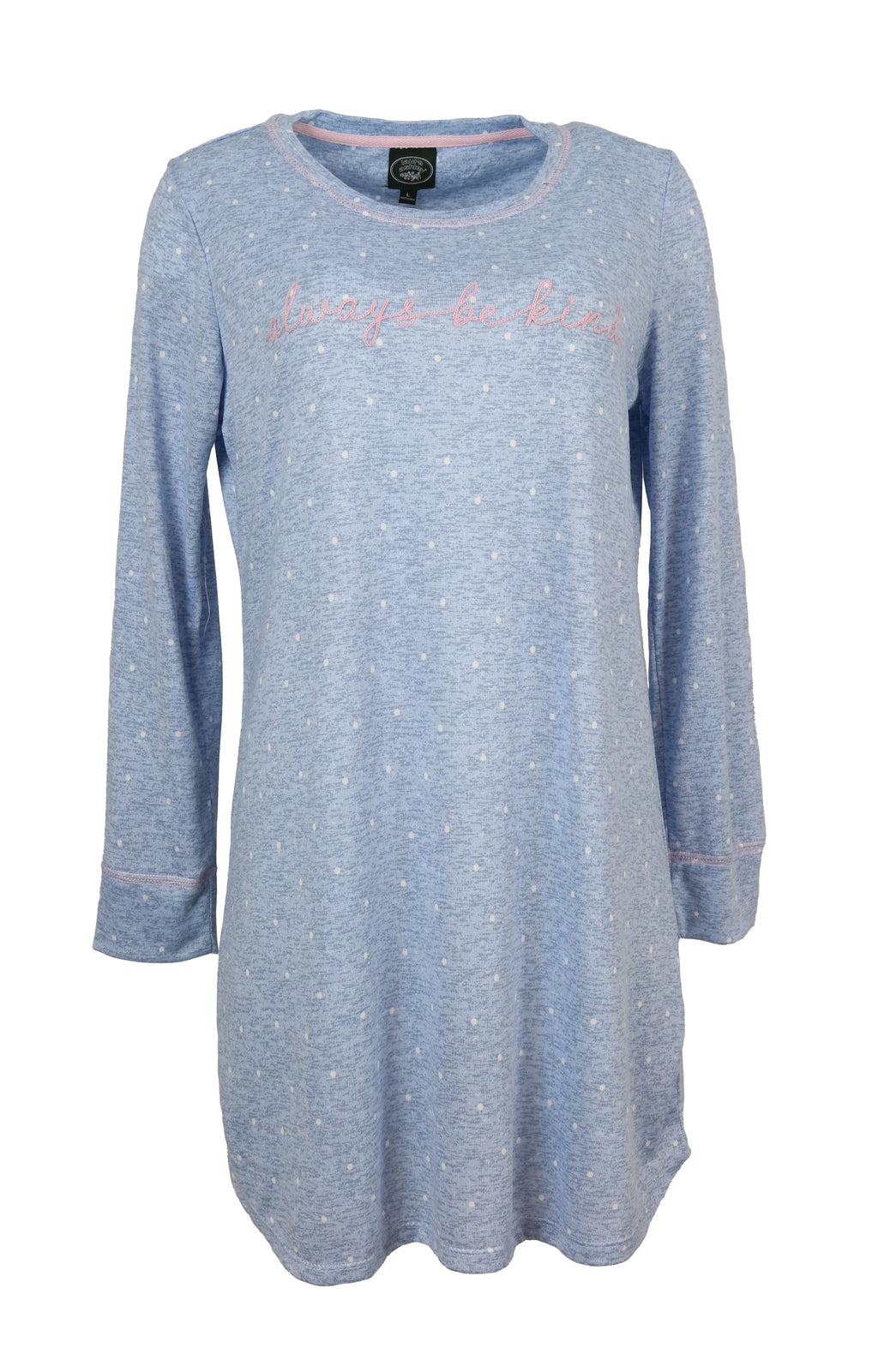 Long Sleeve Night Gown Sleep Dress T1096