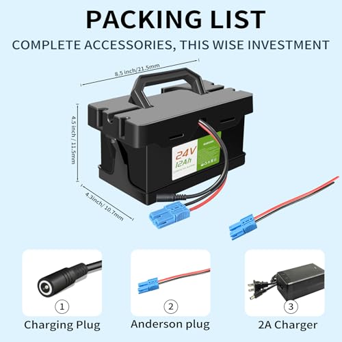 24V 12Ah Lithium Battery for Ride-On Cars H629997