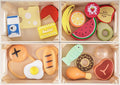 Wooden Play Food Sets for Toddlers E38265