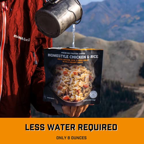 Freeze Dried Chicken and Rice Backpacking Food P8676