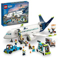 Passenger Airplane Building Toy Set with 9 Minifigures N6391