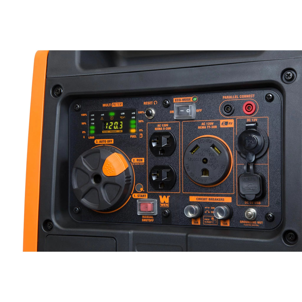 4500-Watt Portable Inverter Generator with Electric Start M6846