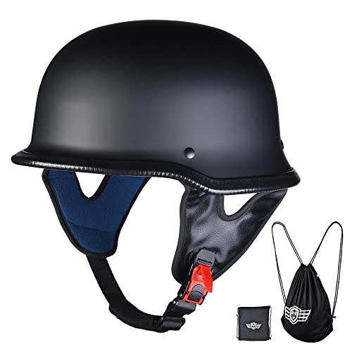 German Style Half Helmet DOT Approved H174342