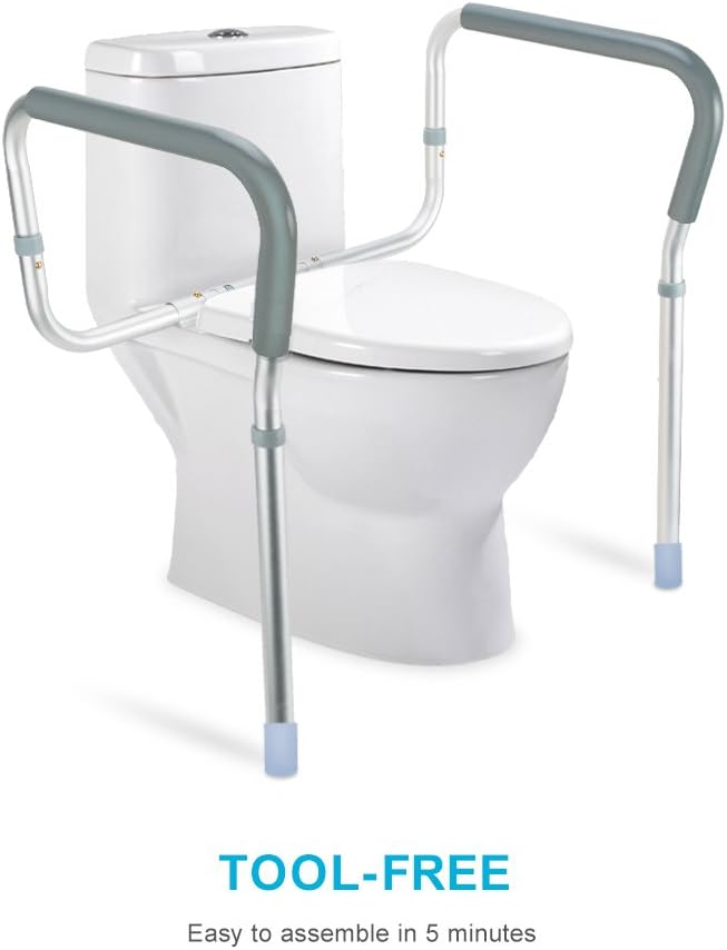 Toilet Safety Handrail, Adjustable F483961