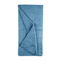 Faux Fur Reversible Large Throw Blanket (45x72, Oyster) Q77384