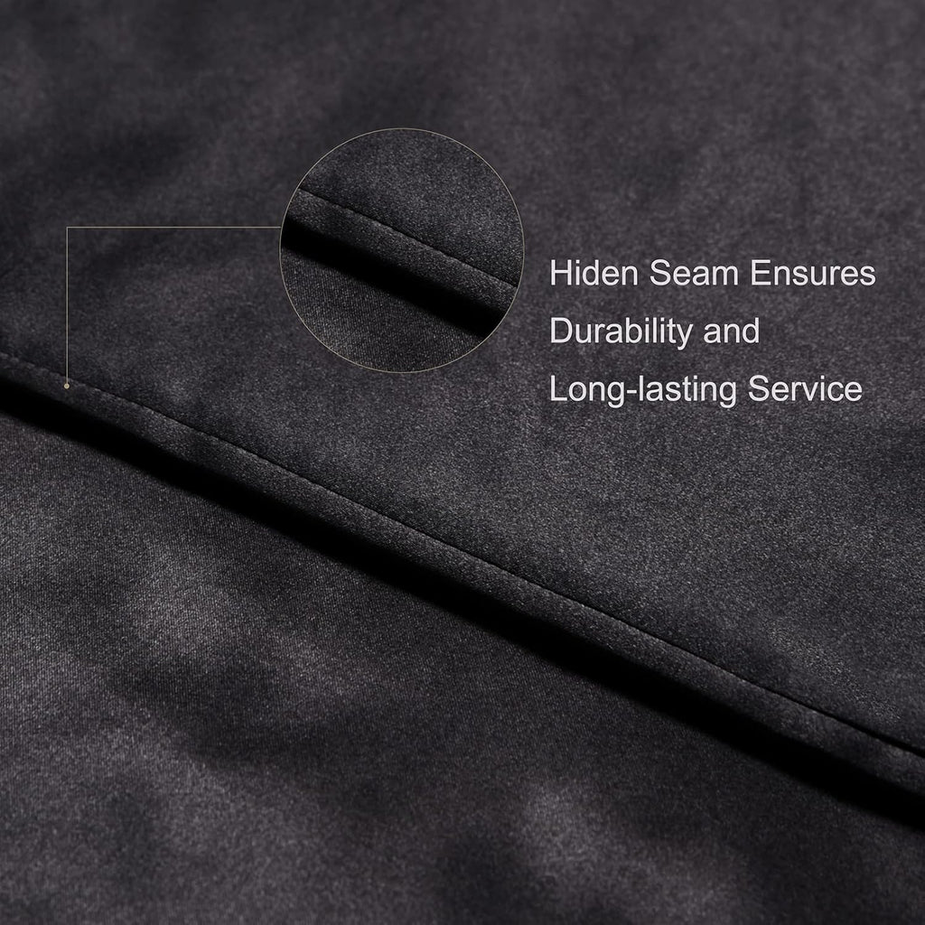 Black Cooling Satin Throw Blanket (90'' x 90'') J119082