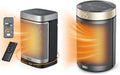 1500W Smart Portable Electric Heater with Thermostat P7825