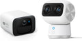 Wireless Outdoor Camera with 2K Resolution and Dual Cameras Z54813
