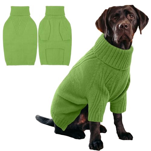 Green XXL Dog Sweater V856