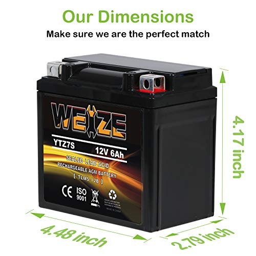 Sealed AGM Motorcycle Battery L4448
