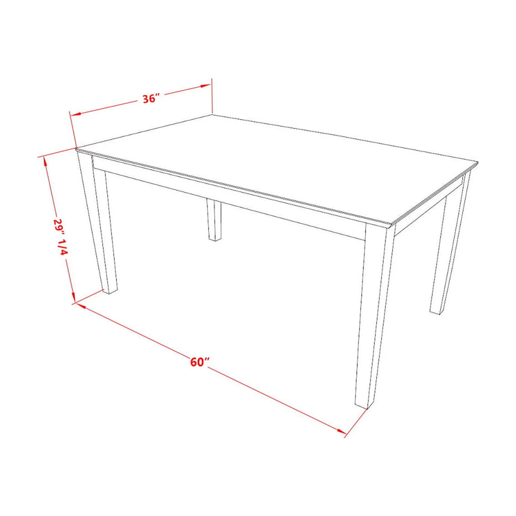 7 Piece Dining Table and 6 Chairs W146897