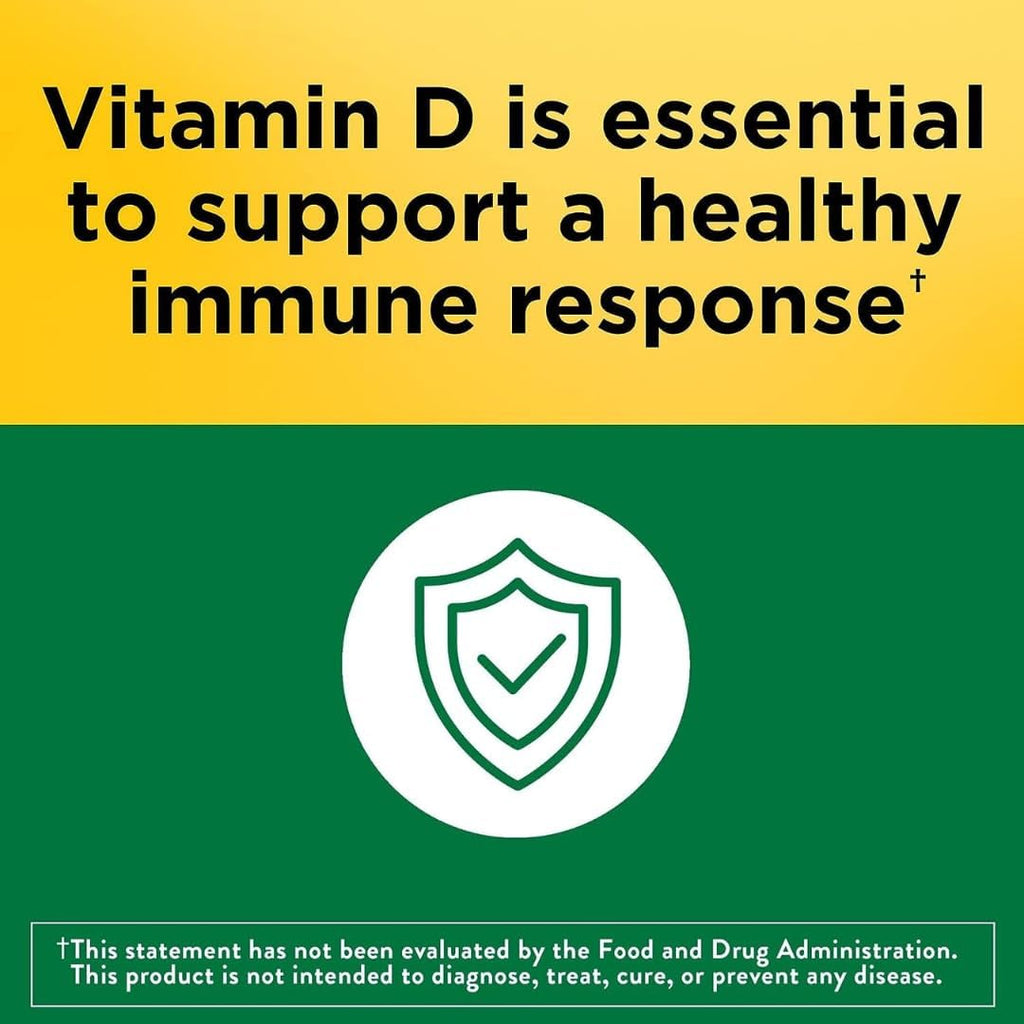 Vitamin D3 2000 IU (50 mcg) Softgels - 320 Day Supply E599417