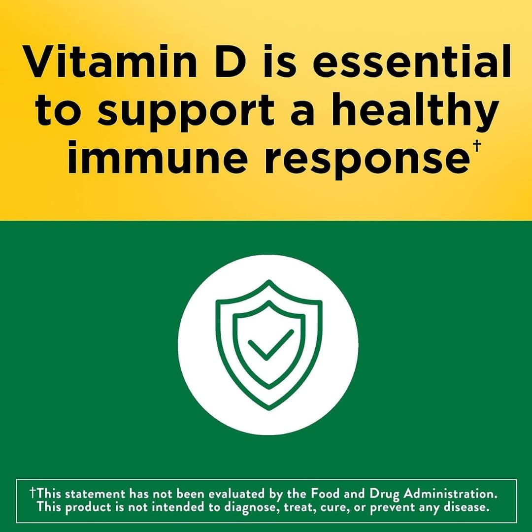 Vitamin D3 2000 IU (50 mcg) Softgels - 320 Day Supply E599417