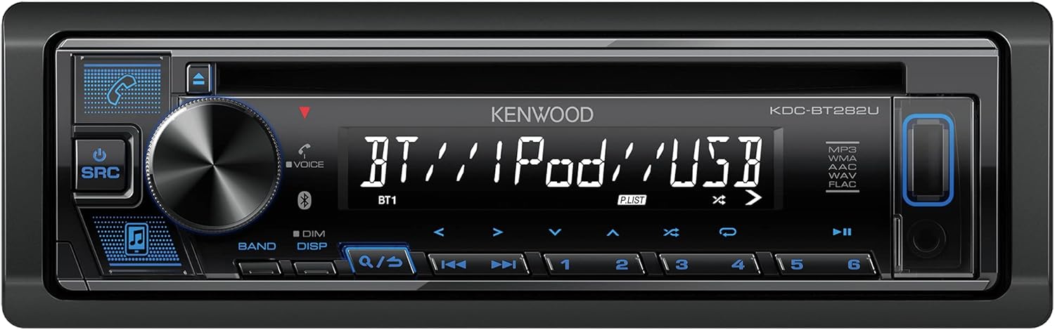 Single Din Bluetooth CD Car Stereo with Detachable Face A887