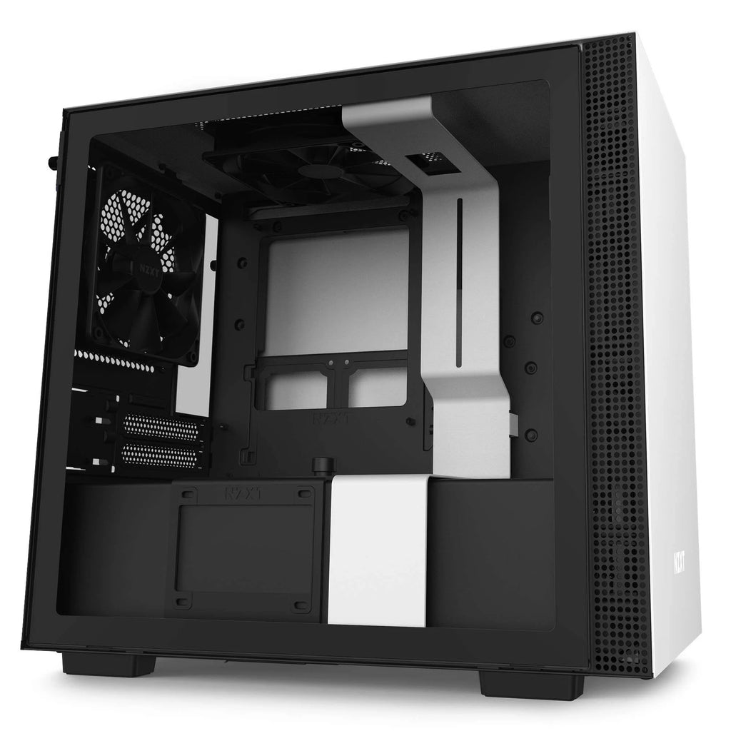 Mini-ITX PC Gaming Case with Tempered Glass Side Panel Q893923
