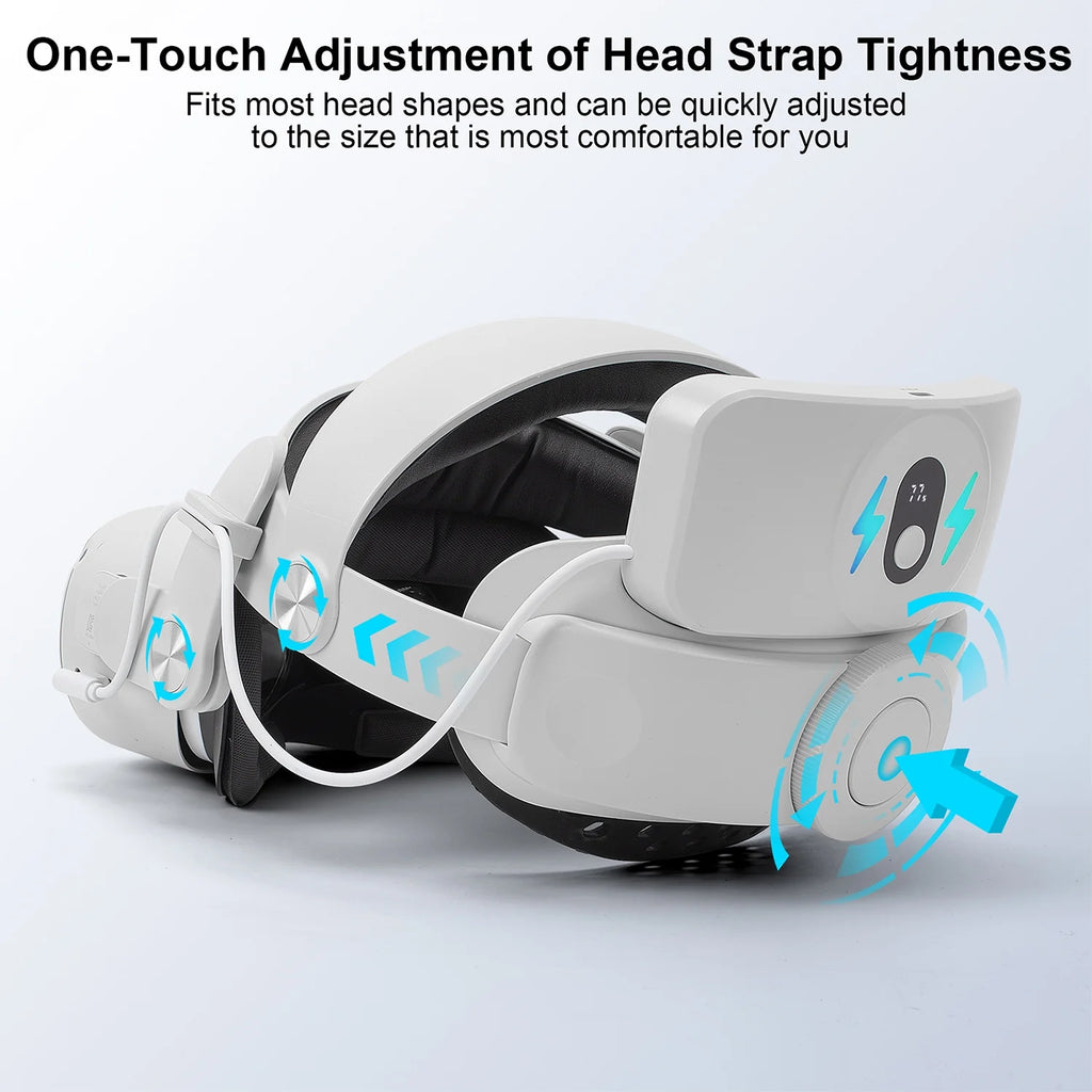 Battery Pack Head Strap Compatible with Quest 2 O230