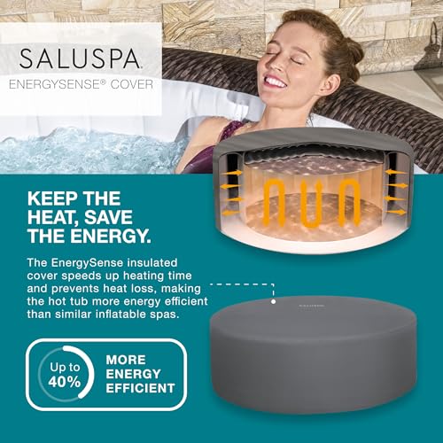 Inflatable Hot Tub with 180 AirJets and EnergySense Cover S398501
